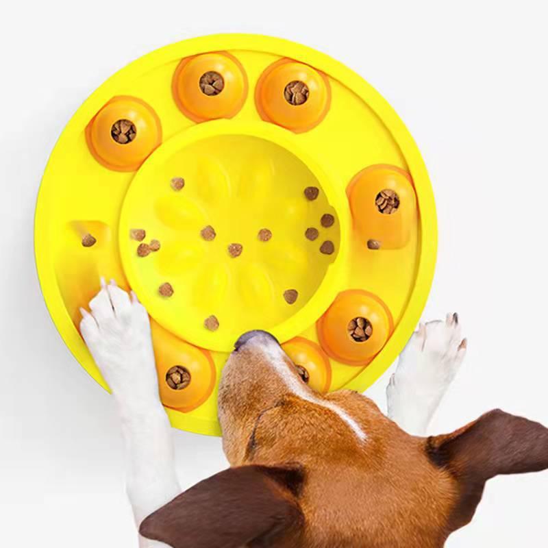 Interactive Dog Puzzle Feeder - Engaging Slow Eating Toy For Smart Pups