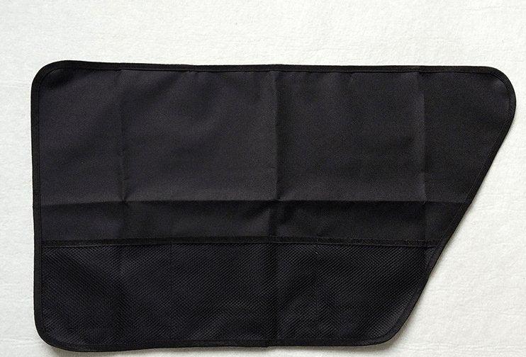 Car Pet Mat Side Door Protector - Anti-Scratch & Anti-Kick Oxford Cloth Protection Mat - Set Of 2