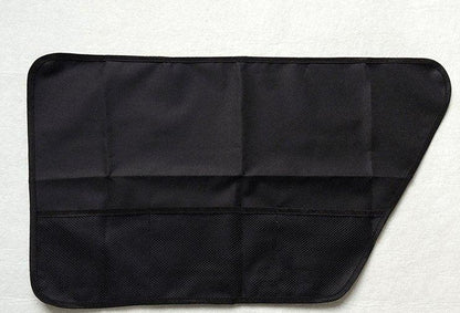 Car Pet Mat Side Door Protector - Anti-Scratch & Anti-Kick Oxford Cloth Protection Mat - Set Of 2